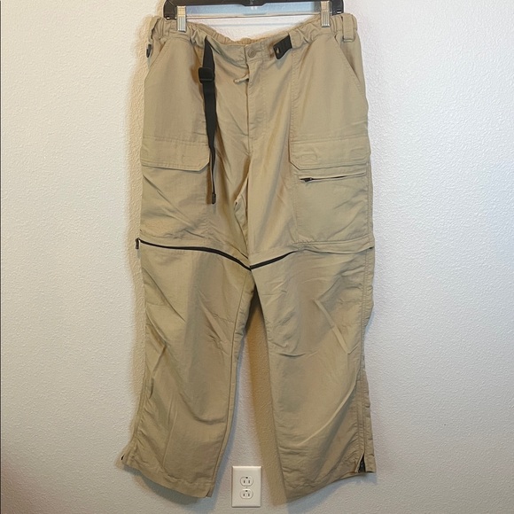 Eddie Bauer Other - Eddie Bauer Sport Nylon Convertible Pant Khaki Size Large